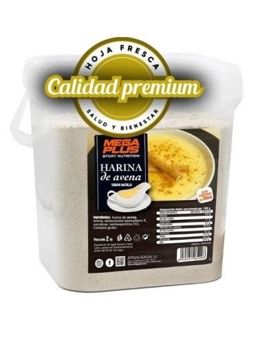 HARINA AVENA NATILLA 2 KG MEGA PLUS