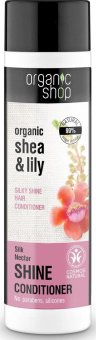 ACONDICIONADOR SILK NECTAR MANTECA DE KARITE Y LIRIO 280 ML ORGANIC SHOP