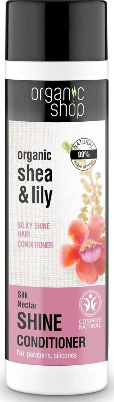 ACONDICIONADOR SILK NECTAR MANTECA DE KARITE Y LIRIO 280 ML ORGANIC SHOP