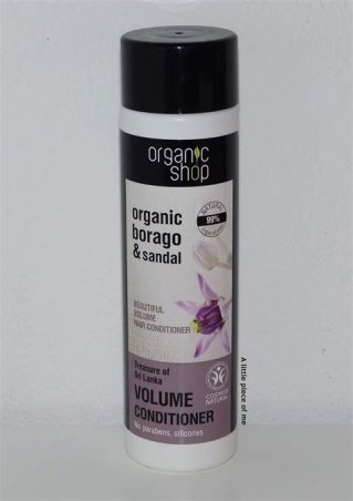 ACONDICIONADOR SRI LANKA BORAGO Y SANDALO 280 ML ORGANIC SHOP