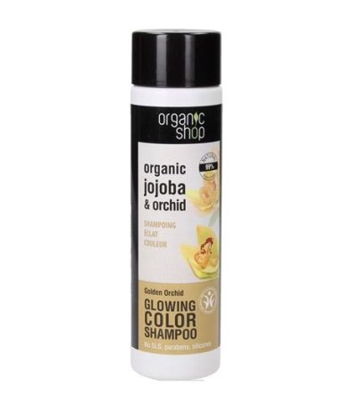 CHAMPU GOLDEN ORCHID JOJOBA Y ORQUIDEA 280 ML ORGANIC SHOP