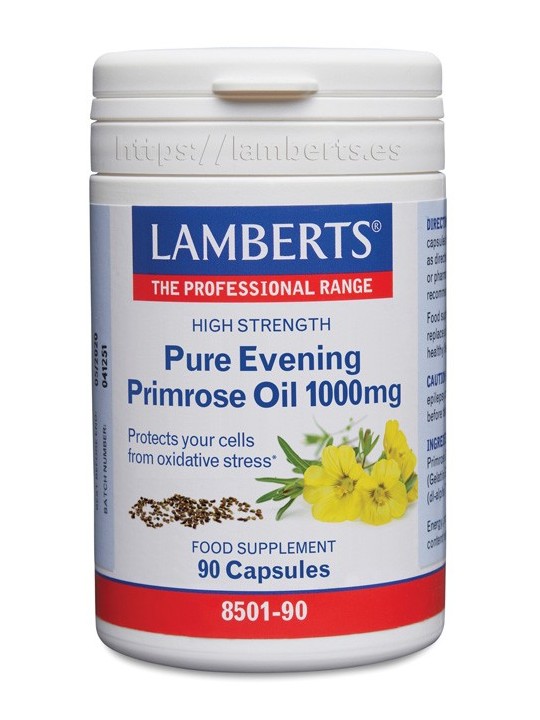 ACEITE DE ONAGRA 1000MG 90 CAPSULAS LAMBERTS