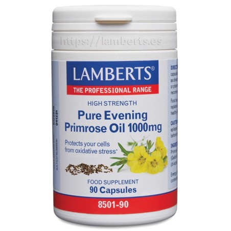 ACEITE DE ONAGRA 1000MG 90 CAPSULAS LAMBERTS