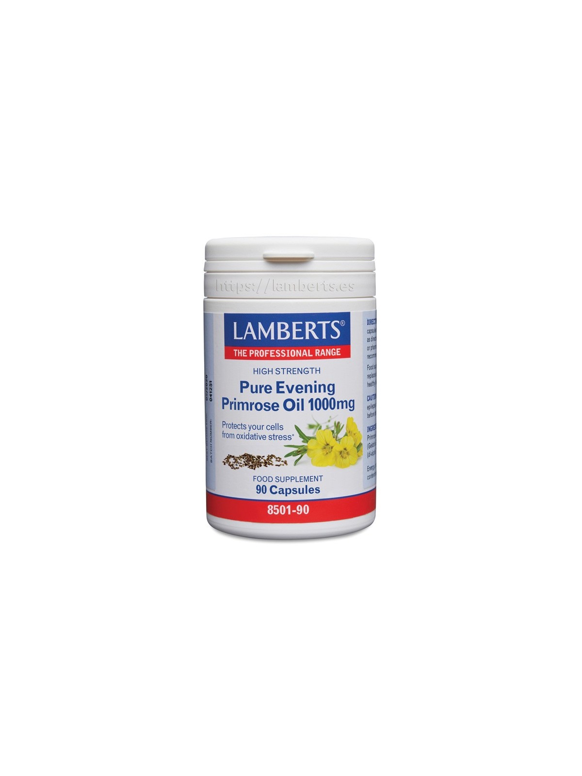 ACEITE DE ONAGRA 1000MG 90 CAPSULAS LAMBERTS