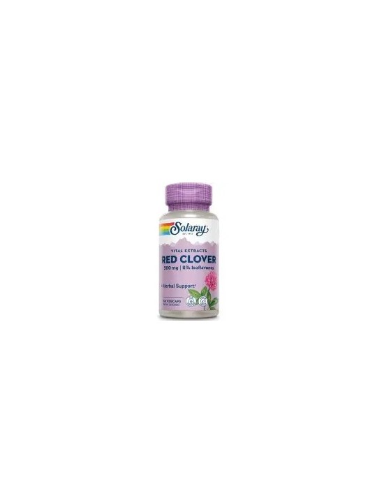 RED CLOVER TREBOL ROJO PHYTOESTROGEN  30 CAPSULAS SOLARAY