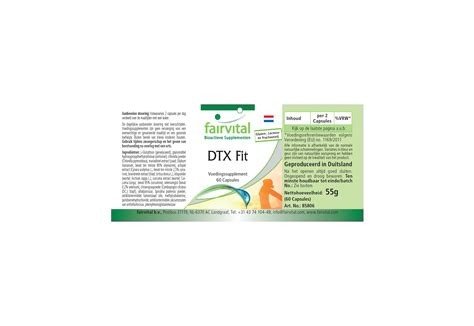 DETOX 60 CAPSULAS FAIRVITAL