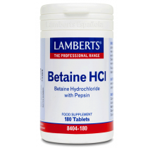 BETAINE HCI. 180 comprimidos
