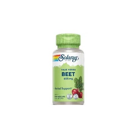 REMOLACHA BEET ROOT 605 MG 100 CAPSULAS SOLARAY