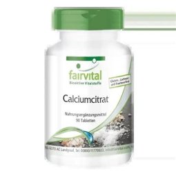 CITRATO DE CALCIO 300 MG 90 CAPSULAS FAIRVITAL