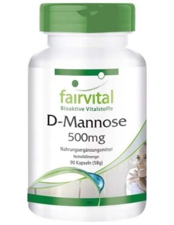 D-MANOSA 500 MG 90 CAPSULAS FAIRVITAL
