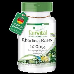 RODIOLA ROSEA 120 CAPSULAS 500 MG FAIRVITAL