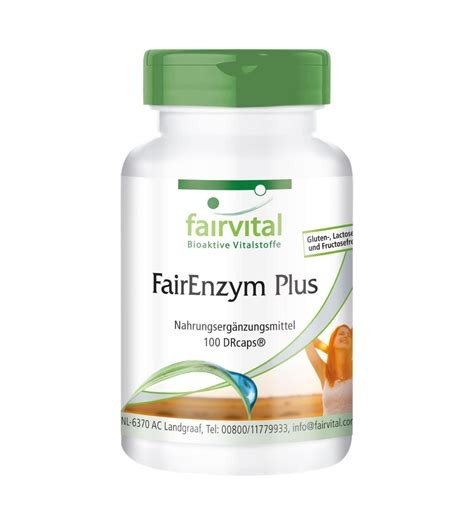 FAIRENZYM PLUS 100 CAPSULAS FAIRVITAL
