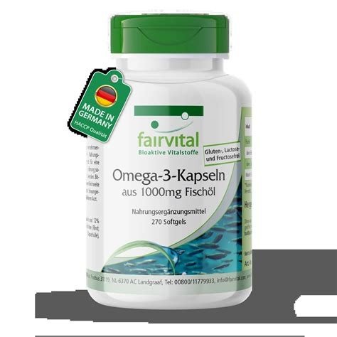 OMEGA 3 1000 MG 90 CAPSULAS FAIRVITAL