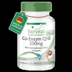 CO-ENZIMA Q10 200 MG 30 CAPSULAS FAIRVITAL