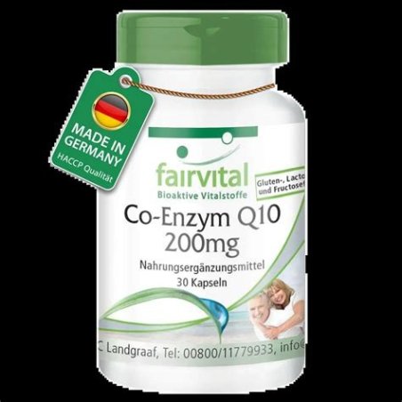 CO-ENZIMA Q10 200 MG 30 CAPSULAS FAIRVITAL