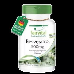 RESVERATROL 500 MG FAIRVITAL 90 CAPSULAS