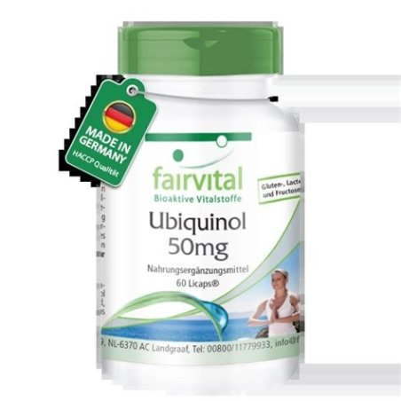 UBIQUINOL FAIRVITAL 50 MG 60 TABLETAS