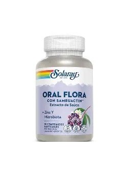 SAMBUACTIN ORAL FLORA 30 COMPRIMIDOS MASTICABLES SOLARAY