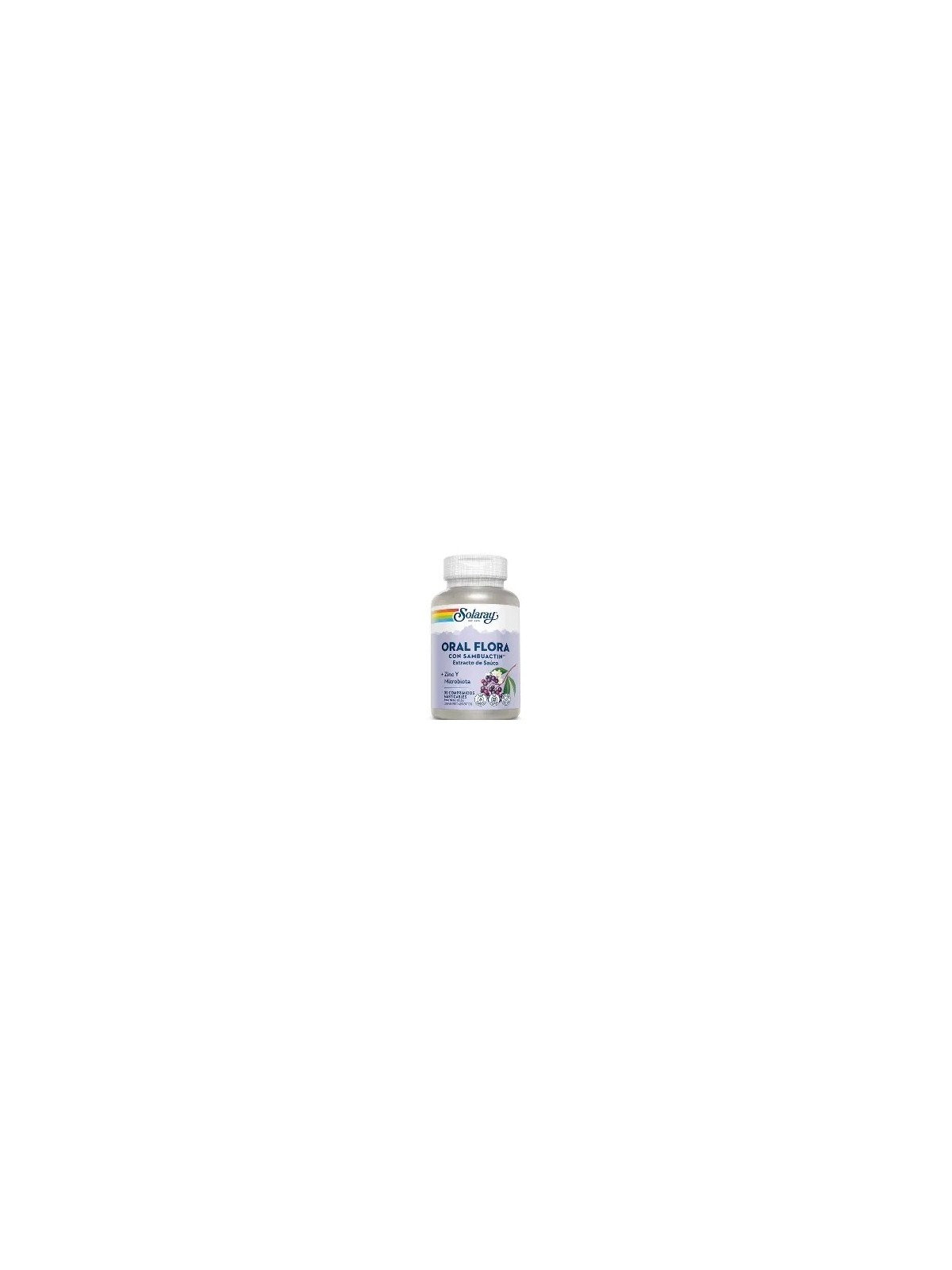 SAMBUACTIN ORAL FLORA 30 COMPRIMIDOS MASTICABLES SOLARAY