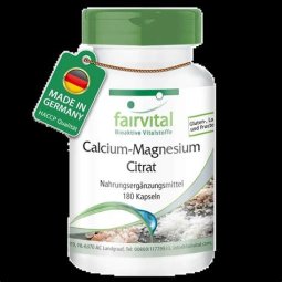 CITRATO DE CALCIO Y MAGNESIO 180 CAPSULAS FAIRVITAL