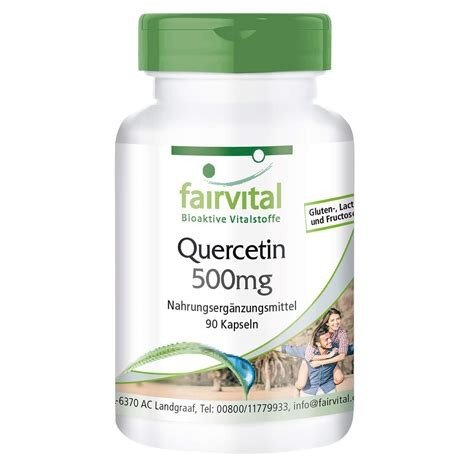 QUERCITINA 500 MG 90 CAPSULAS FAIRVITAL
