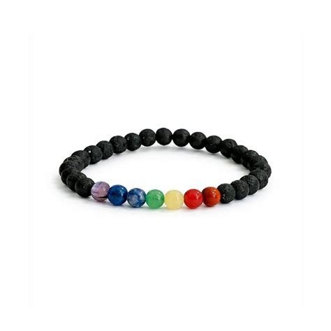 PULSERA 7 CHAKRAS 6 MM