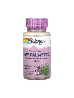 SAW PALMETTO 160 MG 60 CAPSULAS SOLARAY