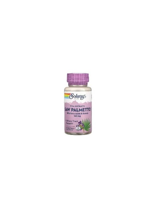 SAW PALMETTO 160 MG 60 CAPSULAS SOLARAY