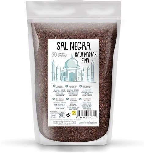 SAL NEGRA FINA
