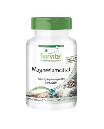 CITRATO DE MAGNESIO 120 CAPSULAS FAIRVITAL