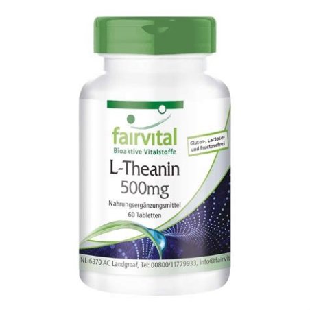 L-THEANINA 500MG 60 TABLETAS FAIRVITAL