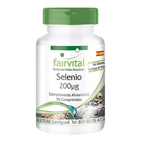 SELENIO 200MCG 90 TABLETAS FAIRVITAL