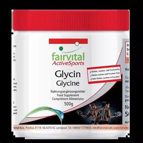 GLICINA POLVO 500GR FAIRVITAL