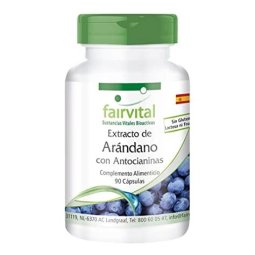 HEIDELBEER-EXTRAKT EXTRACTO DE ARANDANO 90 CAPSULAS FAIRVITAL