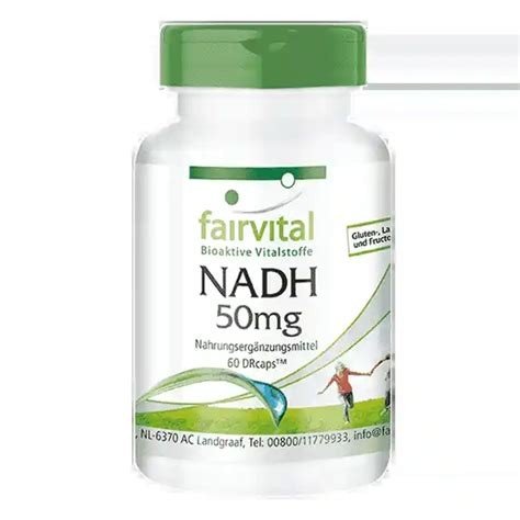 NADH 50 MG 60 CAPSULAS FAIRVITAL