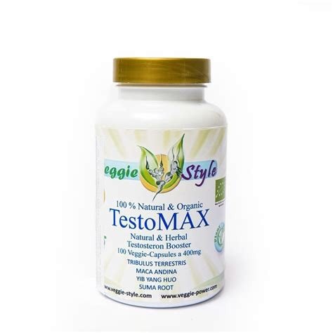 TESTOMAX 100 CAPSULAS VEGGIE STYLE