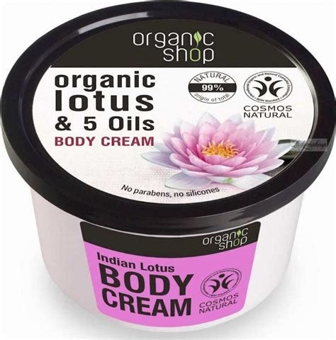 BODY LOTION INDIAN LOTOS 250 ML ORGANIC SHOP