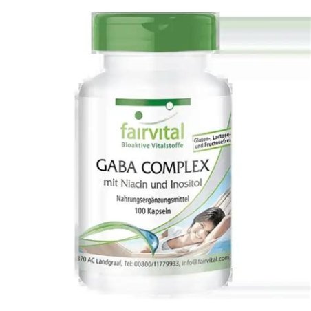 GABA COMPLEX CON NIACINA E INOSITOL 100 CAPSULAS FAIRVITAL