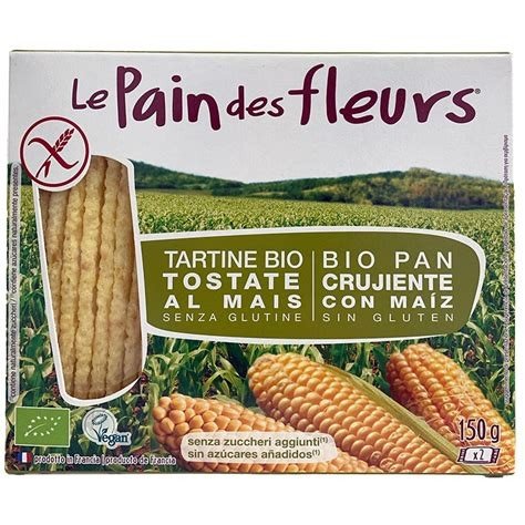 PAN FLORES MAIZ 150 GR LE PAIN DES FLEURS