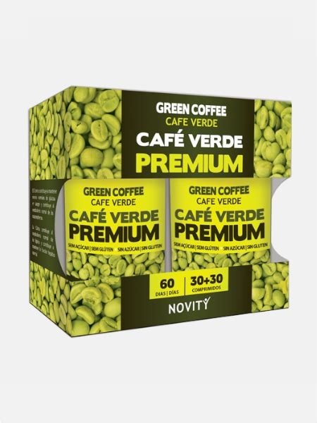 CAFE VERDE PREMIUM DUO PACK 30+30 COMPRIMIDOS NOVITY