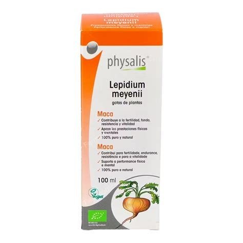 TINTURA DE MACA (LEPIDIUM) 100 ML PHYSALIS