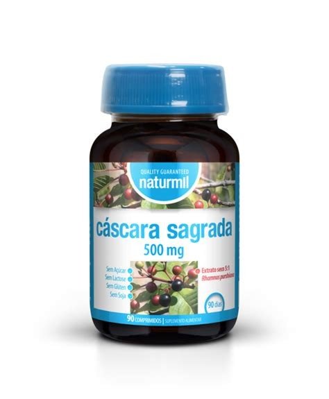 CASCARA SAGRADA 500MG 90 COMPRIMIDOS NATURMIL