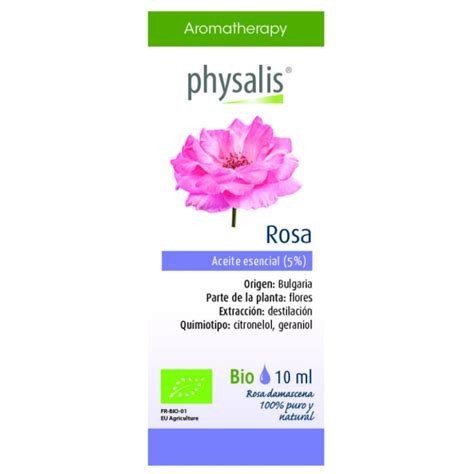 PHYSALIS ACEITE ESENCIAL DE ROSA DAMASCENA 10ML