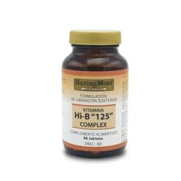 VITAMINA HI-B 125 COMPLEX 60 TABLETAS NATUREMOST