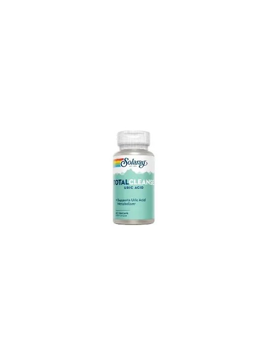 TOTAL CLEANSE URIC ACID 60 CAPSULAS SOLARAY