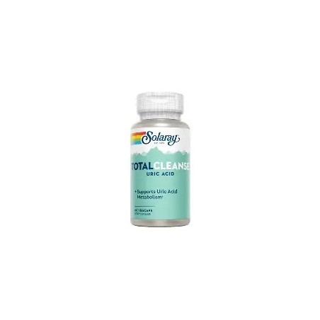 TOTAL CLEANSE URIC ACID 60 CAPSULAS SOLARAY