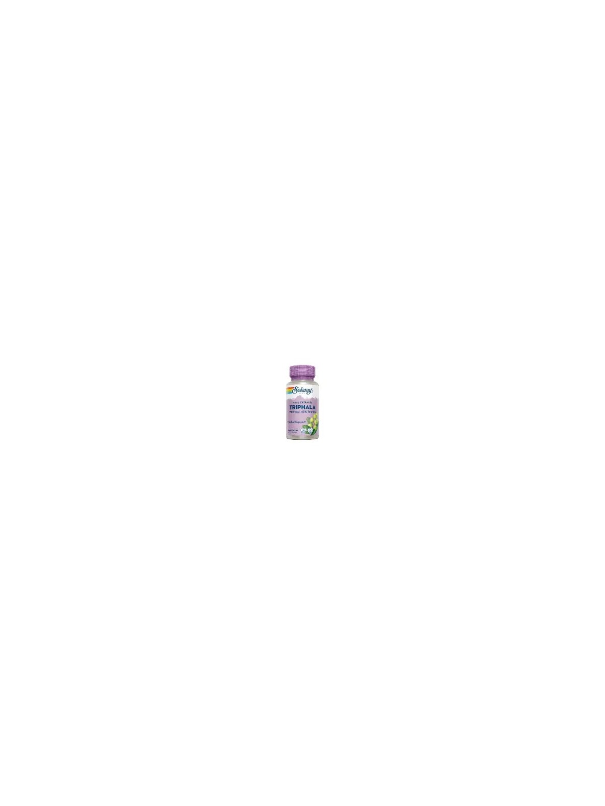 TRIPHALA 500MG 90 CAPSULAS SOLARAY