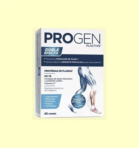 PROGEN PLACTIVE 20 SOBRES PHARMADIET