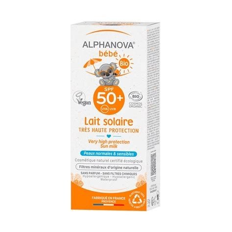 SOLAR BIO BEBE SPF 50+ BEBE 50GR ALPHANOVA SUN
