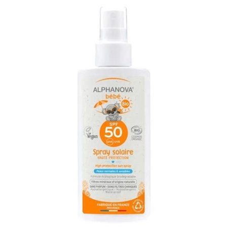 PROTECTOR SOLAR SPF 50 BEBE 125 GR ALPHANOVA SUN